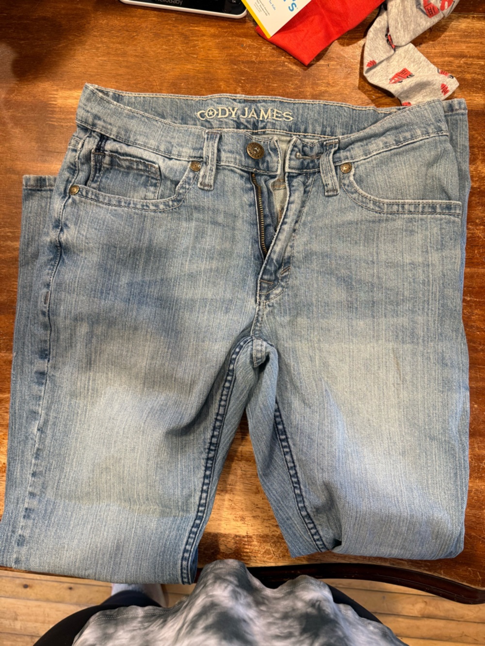 Cody James Light Blue men’s Boot Cut Jeans